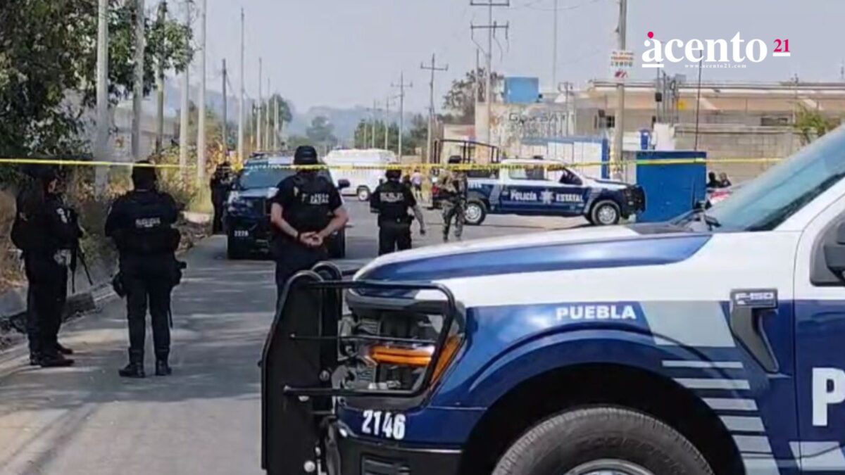 Matan a dos policías estatales que custodiaban un inmueble entre Amozoc y Puebla
