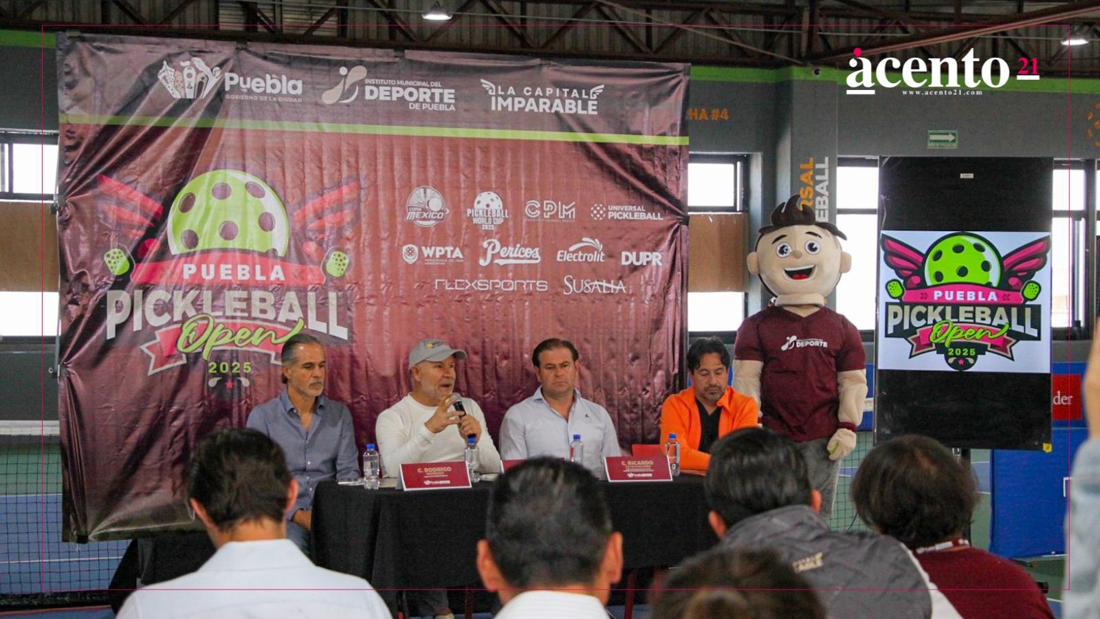 Presenta Instituto Municipal del Deporte el Torneo “Puebla Pickleball Open 2025”