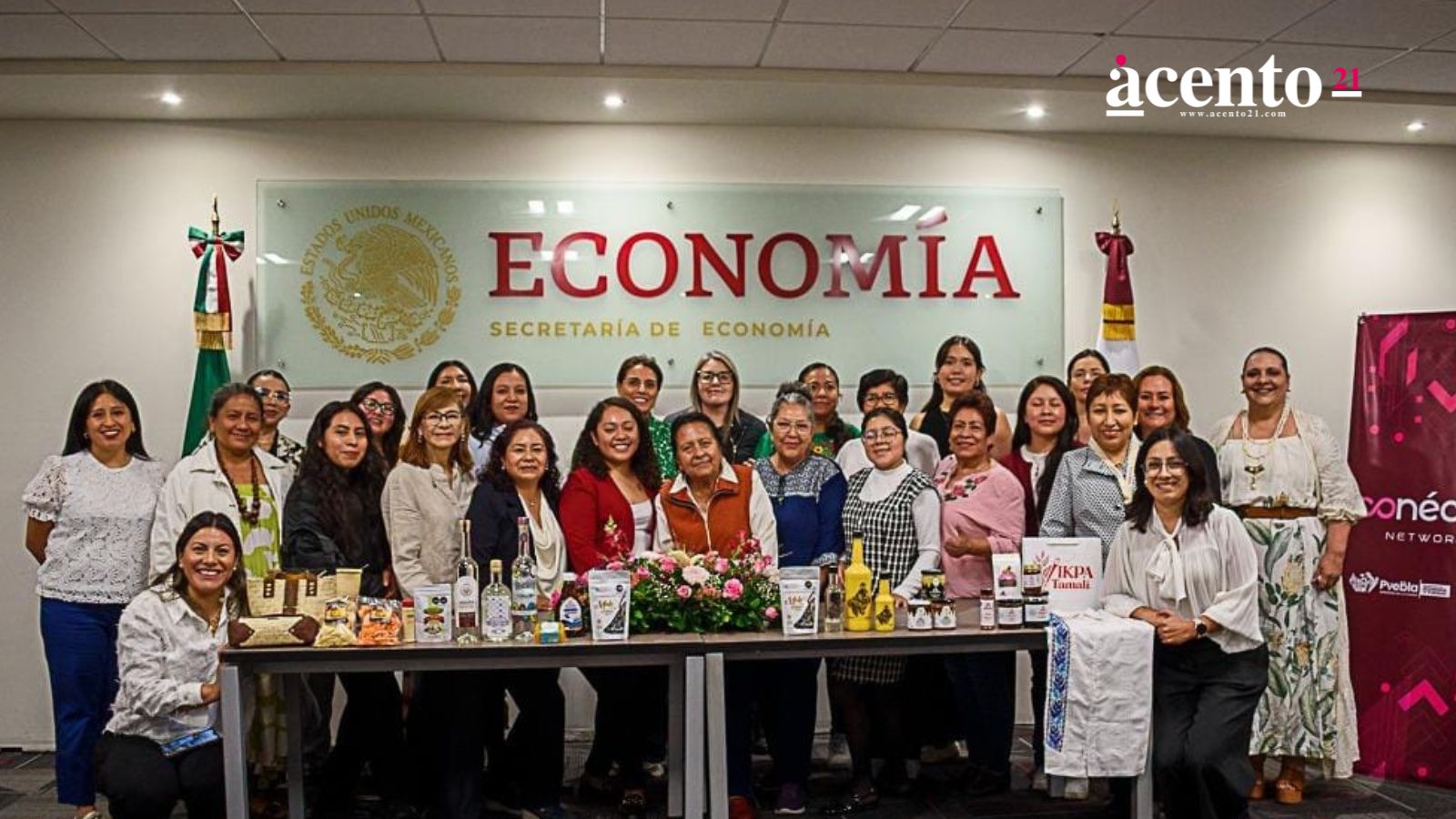 Puebla Capital participa en Mujer Exporta y promueve productos de emprendedoras locales