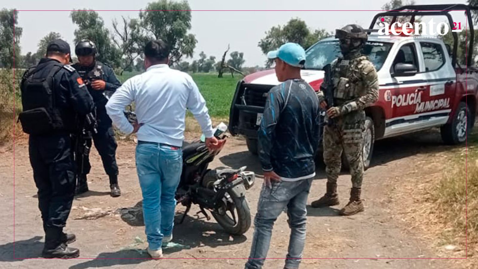 SSC de Huejotzingo recupera vehículo robado y asegura arma de fuego y tractocamión en operativos exitosos
