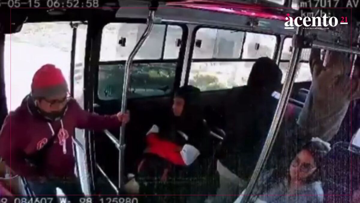 Se registra violento asalto en la ruta M17 en Puebla capital