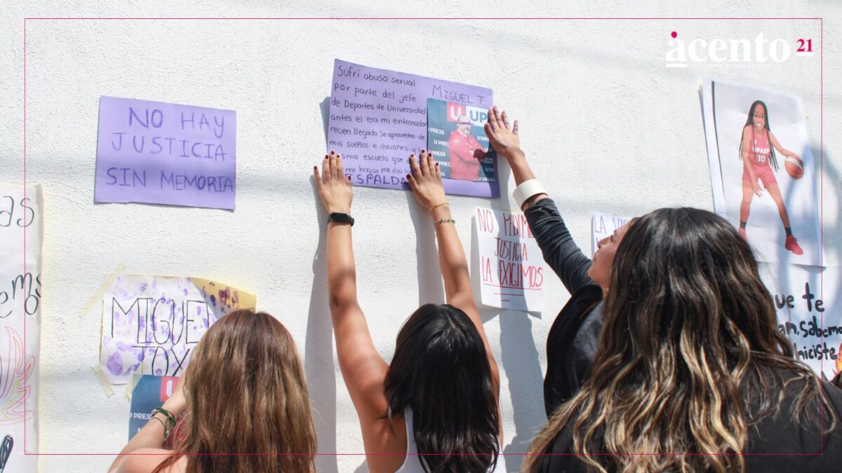Tras detención del jefe de educación físicos y deportes de UPAEP, alumnas alzan la voz y protestan en contra del docente