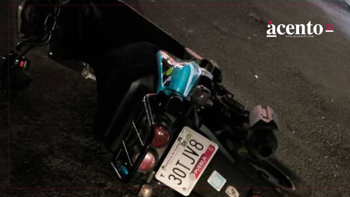 Asesinan a motociclista a balazos en Amalucan