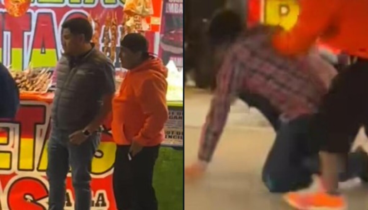 Suman siete detenidos por la riña en la Feria de Puebla registrada en la zona de puestos al aire libre, donde varios sujetos se enfrentaron a golpes.