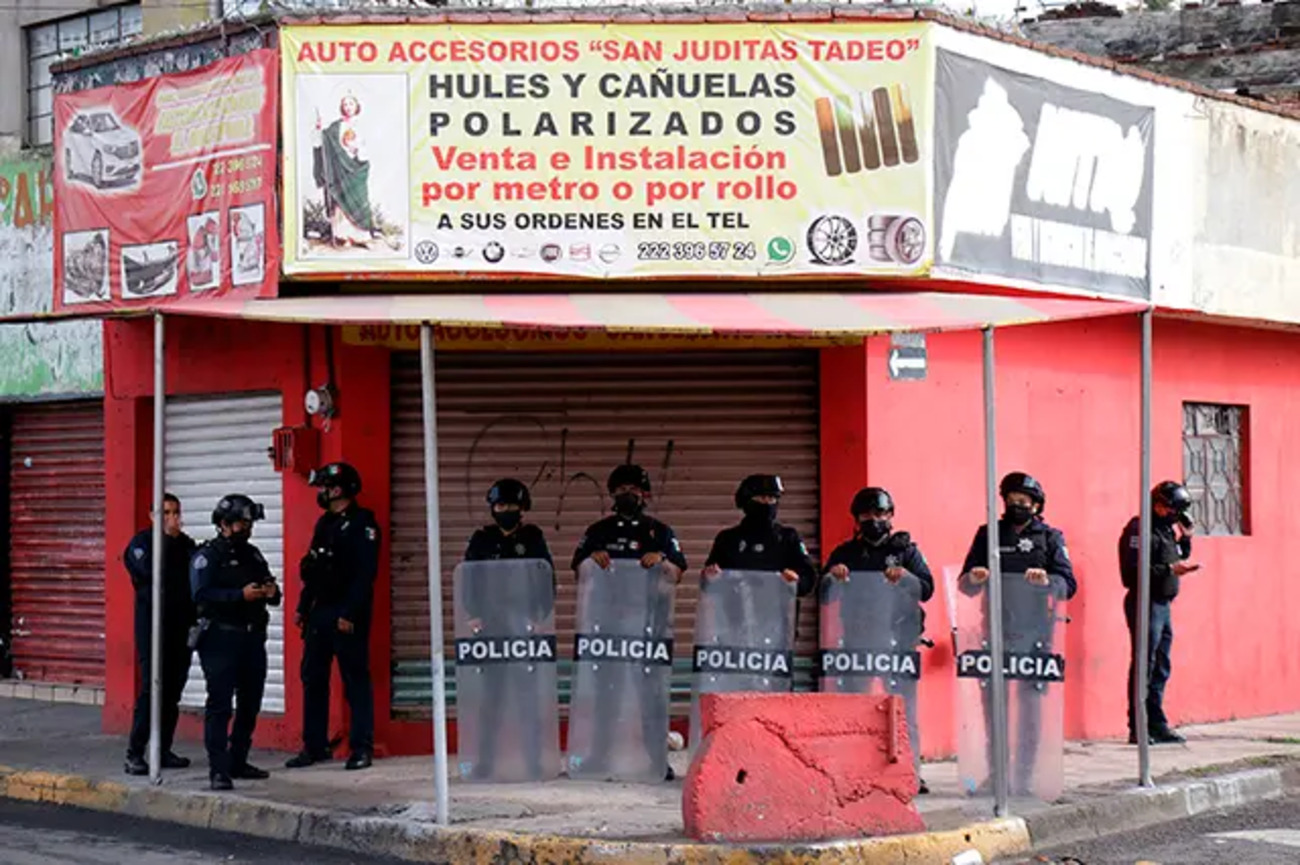 Por venta de autopartes robadas SSP anuncia operativo en la 46 Poniente