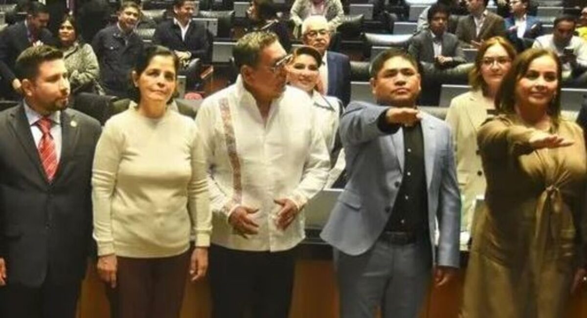 De La Academia al Congreso de la Unión: Erasmo Catarino ya es senador de México