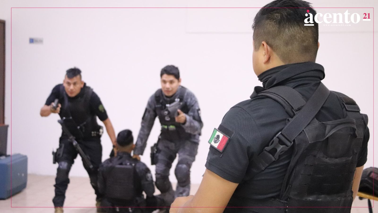 Capacitación especializada fortalece al Grupo Táctico de San Pedro Cholula