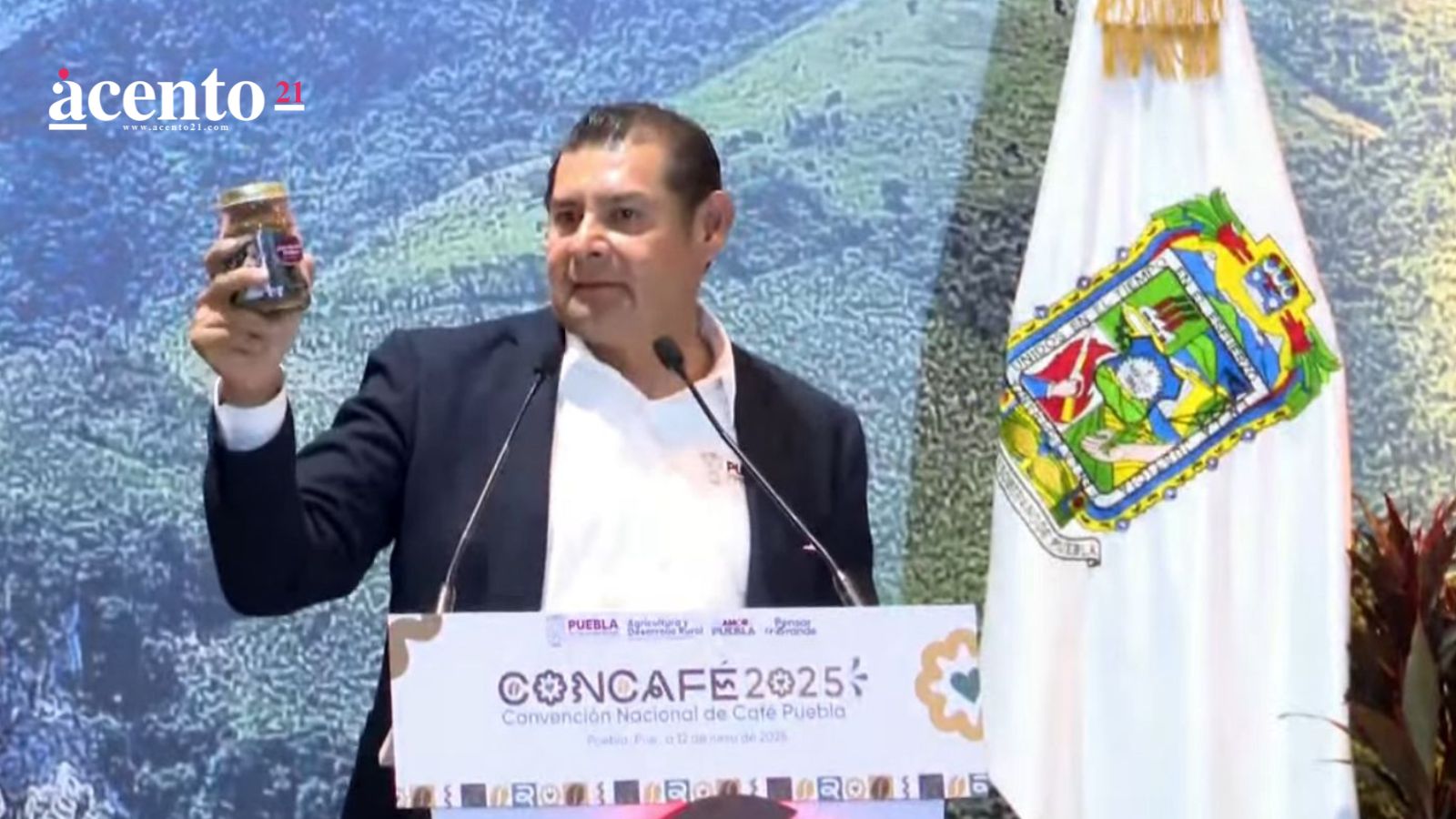 Con primer lote de café soluble 5 de Mayo inauguran primera edición de Concafé 2025