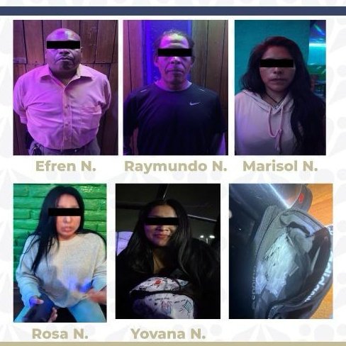 FGE rescata a víctimas de trata de un bar en Santa María Zacatepec
