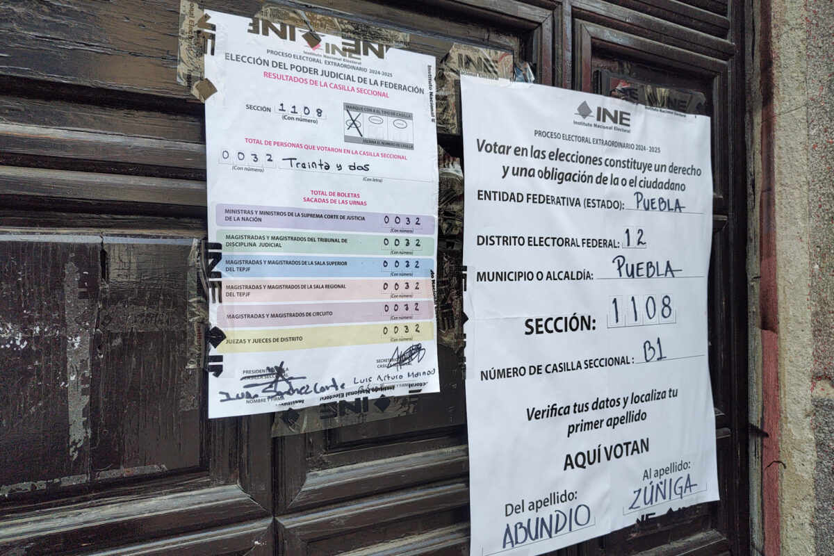 La primera elección con la que avanza para conocer a los ganadores es en el caso de la Suprema Corte de Justicia.