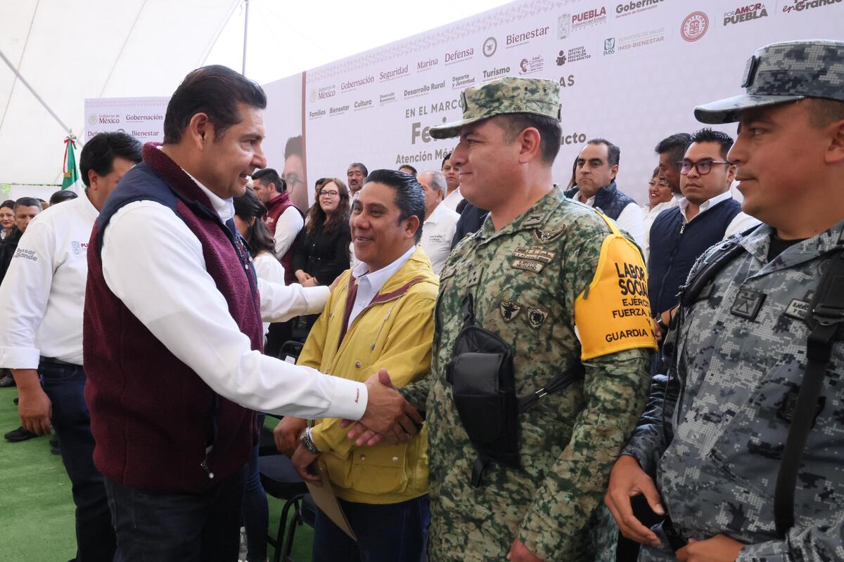 Gobierno de Puebla impulsa acciones de bienestar y progreso en Acatzingo