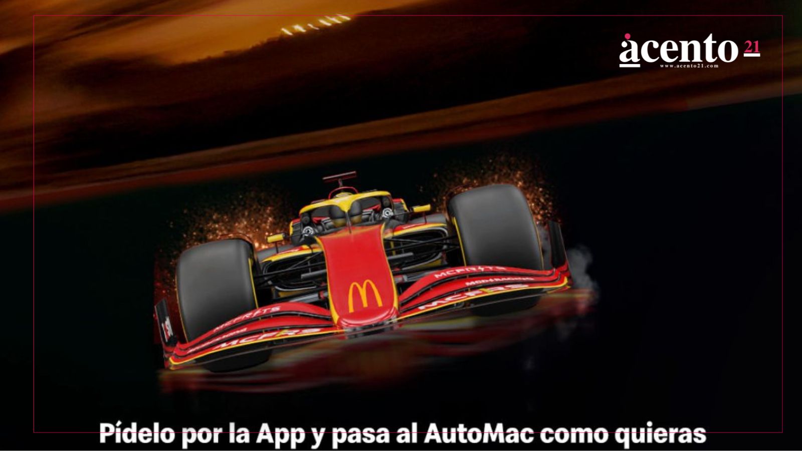 McDonald’s México lanzará edición F1 de su Cajita Feliz