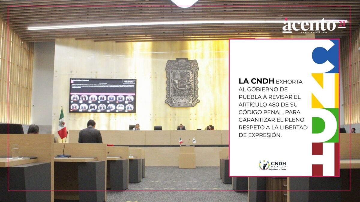 Congreso de Puebla revisará exhorto de la CNDH sobre Ley de Ciberseguridad
