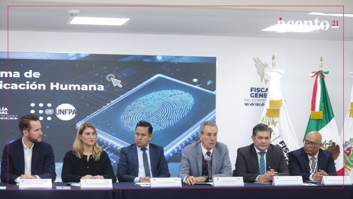 Fiscalía de Puebla presenta “Programa de Identificación Humana”; será a través de huellas dactilares