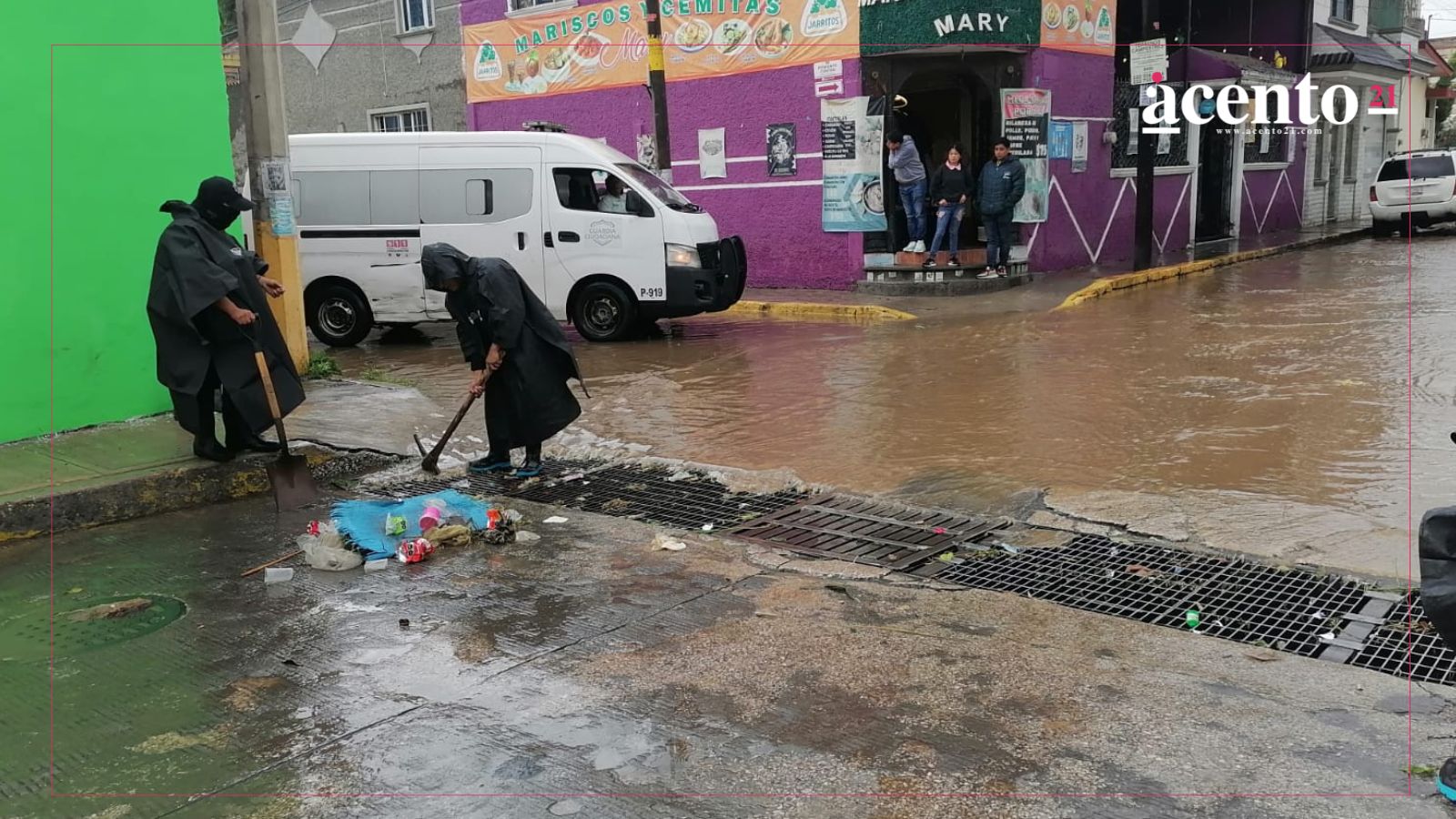 Acciones coordinadas ante lluvias intensas en San Pedro Cholula