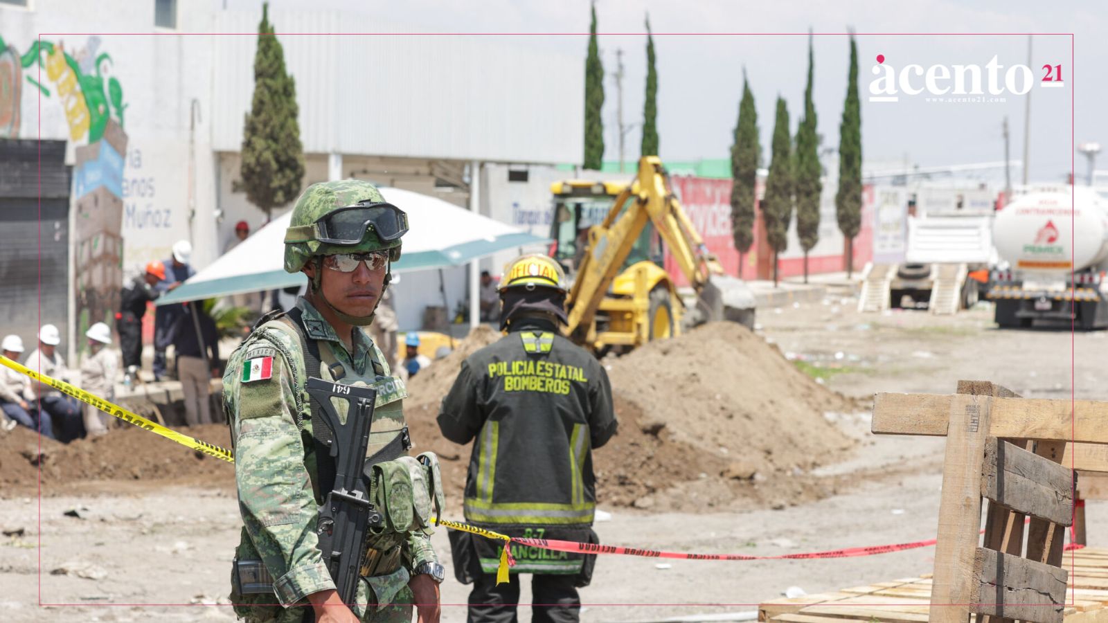 Se localiza una toma clandestina de gas en Huejotzingo, hubo evacuación por nube