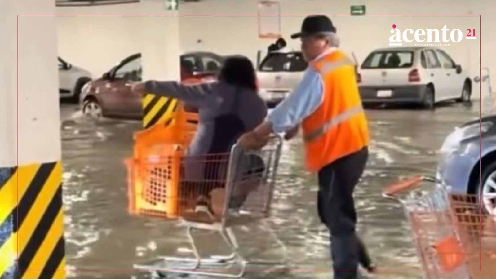 Ingenioso “servicio express” en plaza comercial de Puebla