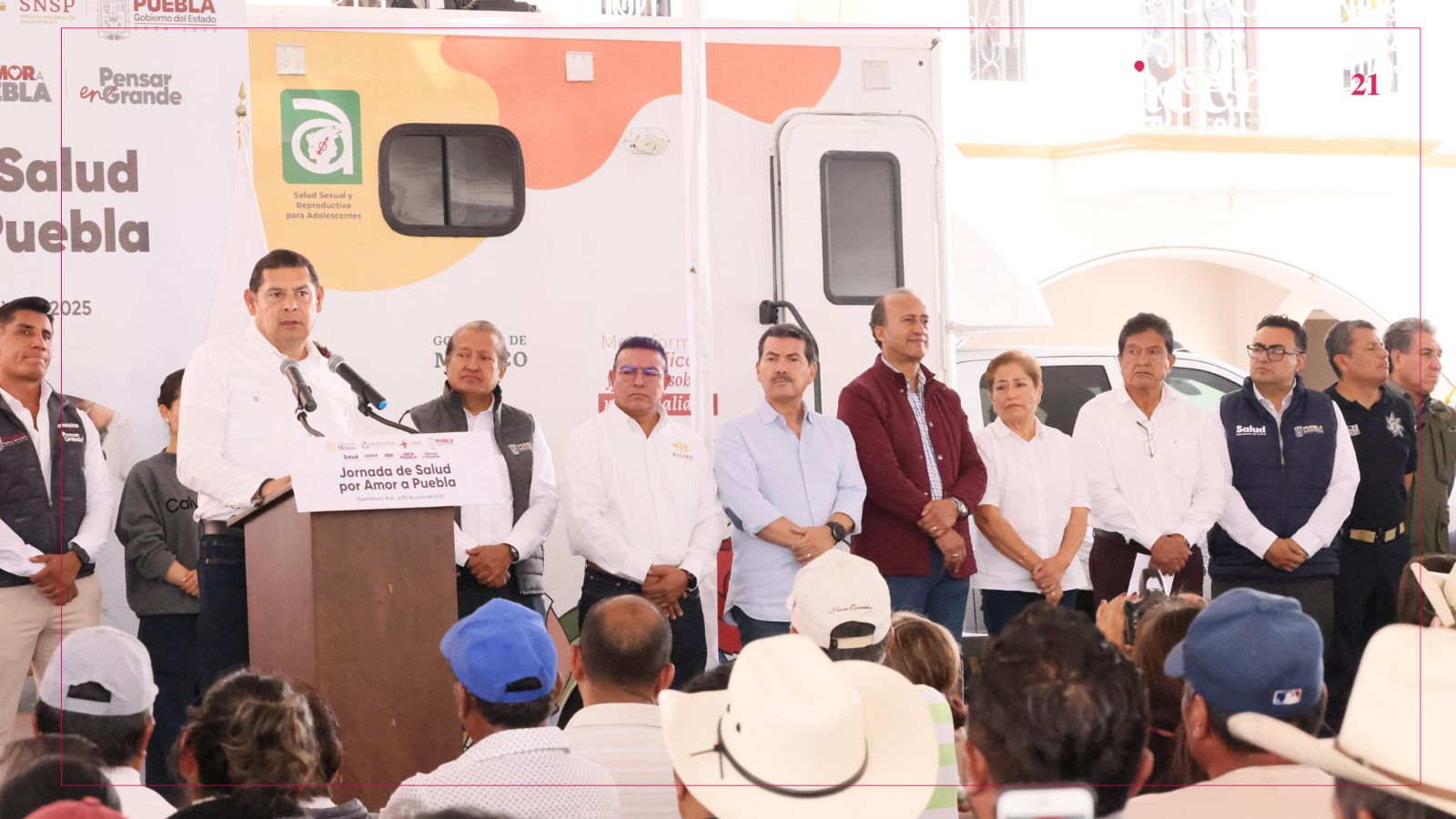 Más de 2 mil acciones de salud en jornada encabezada por Gobernador Armenta