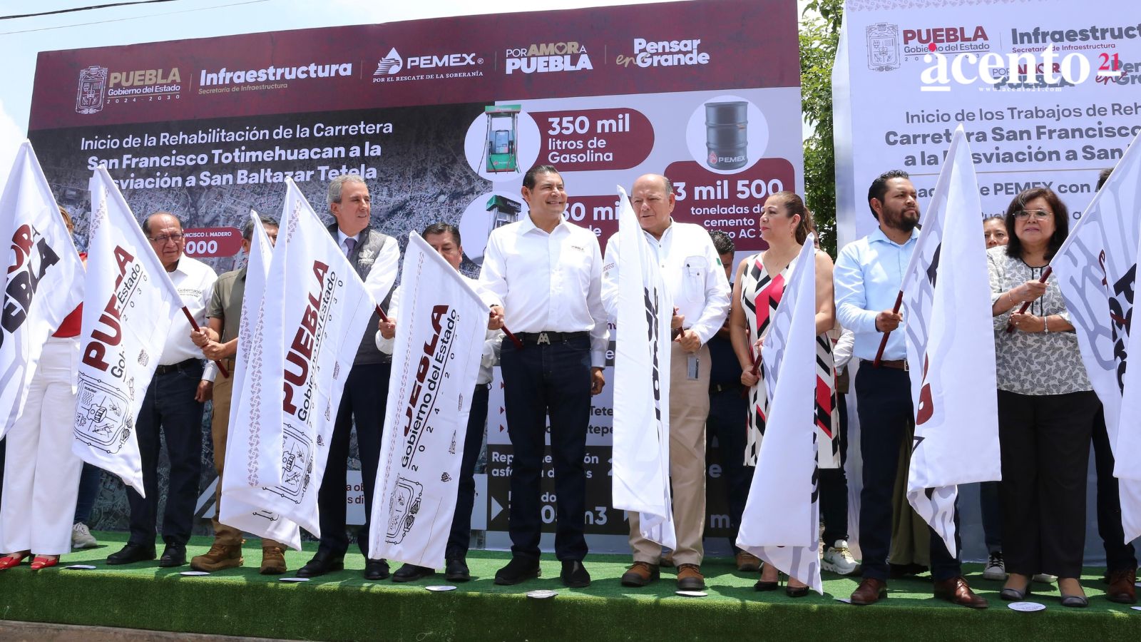 PEMEX premia a Puebla por combate al huachicol