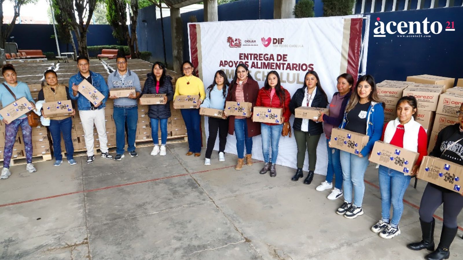 Gobierno de Tonantzin Fernández impulsa educación y nutrición infantil en San Pedro Cholula