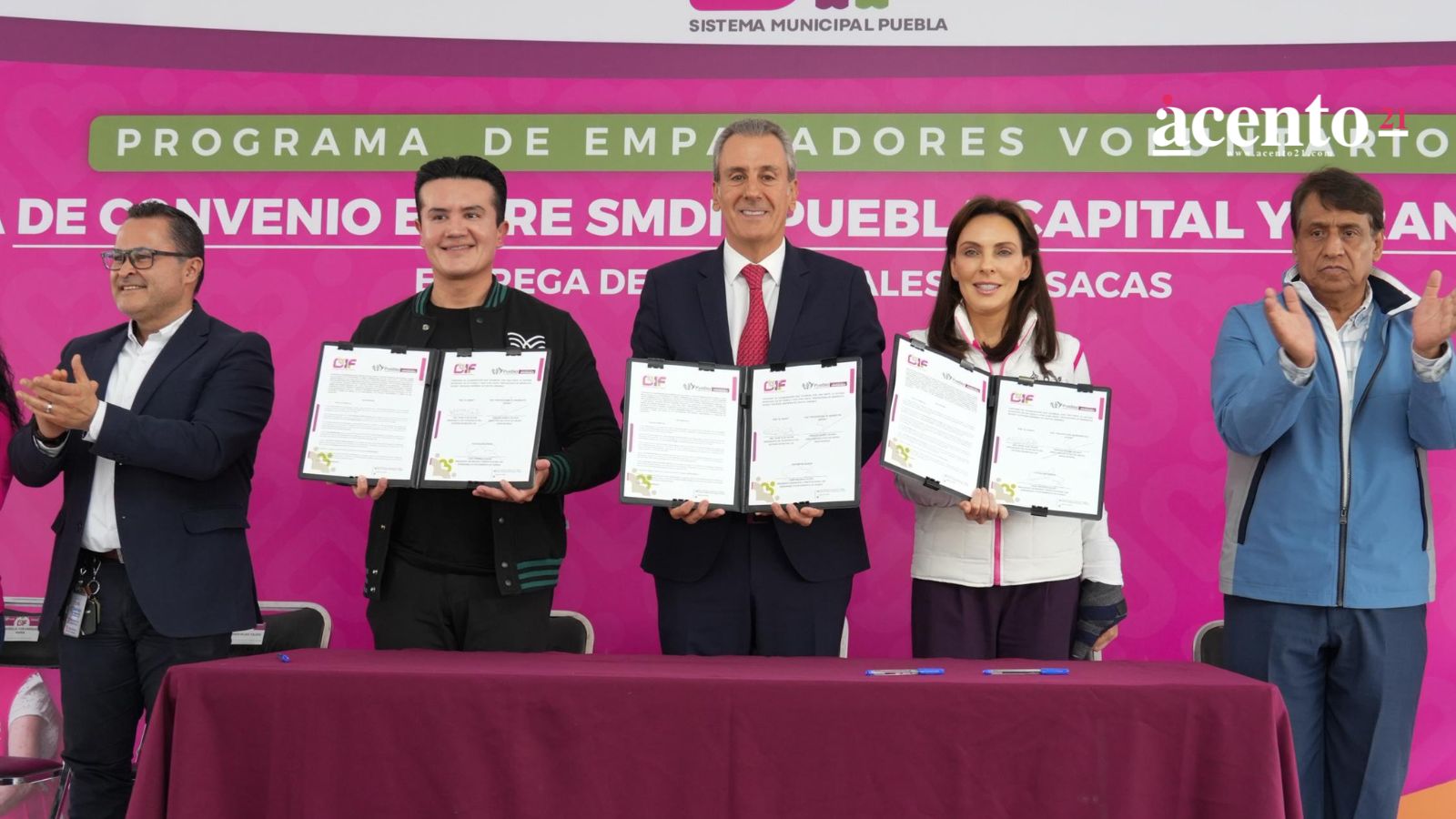 Firman convenio de colaboración SMDIF y la Gran Bodega para reforzar el programa de “Empacadores Voluntarios”