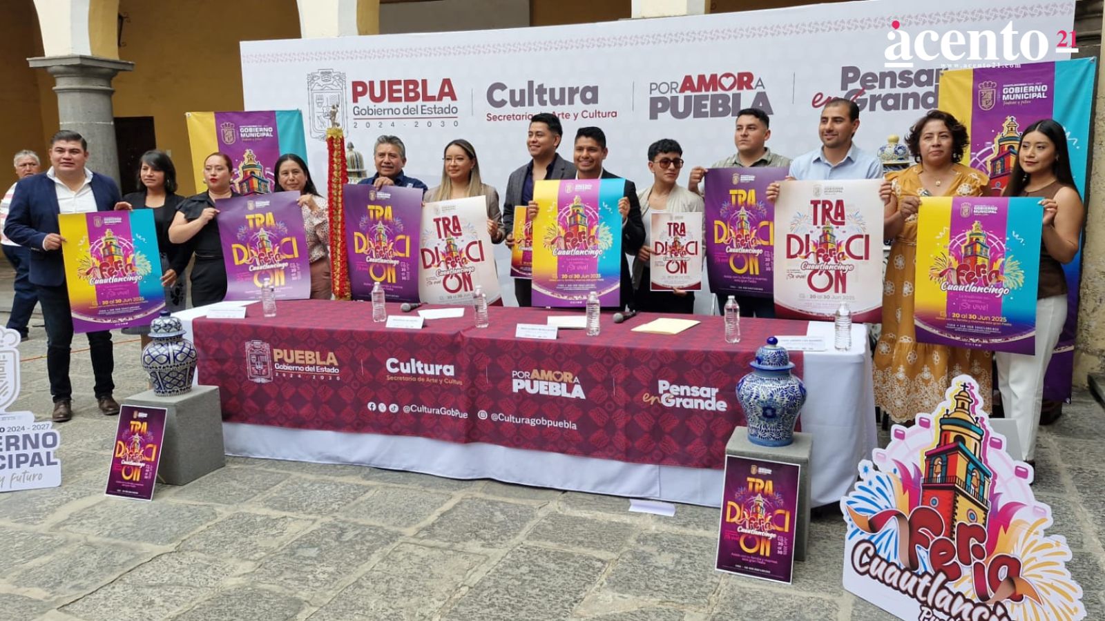 Presenta Omar Muñoz “Feria de Cuautlancingo 2025”
