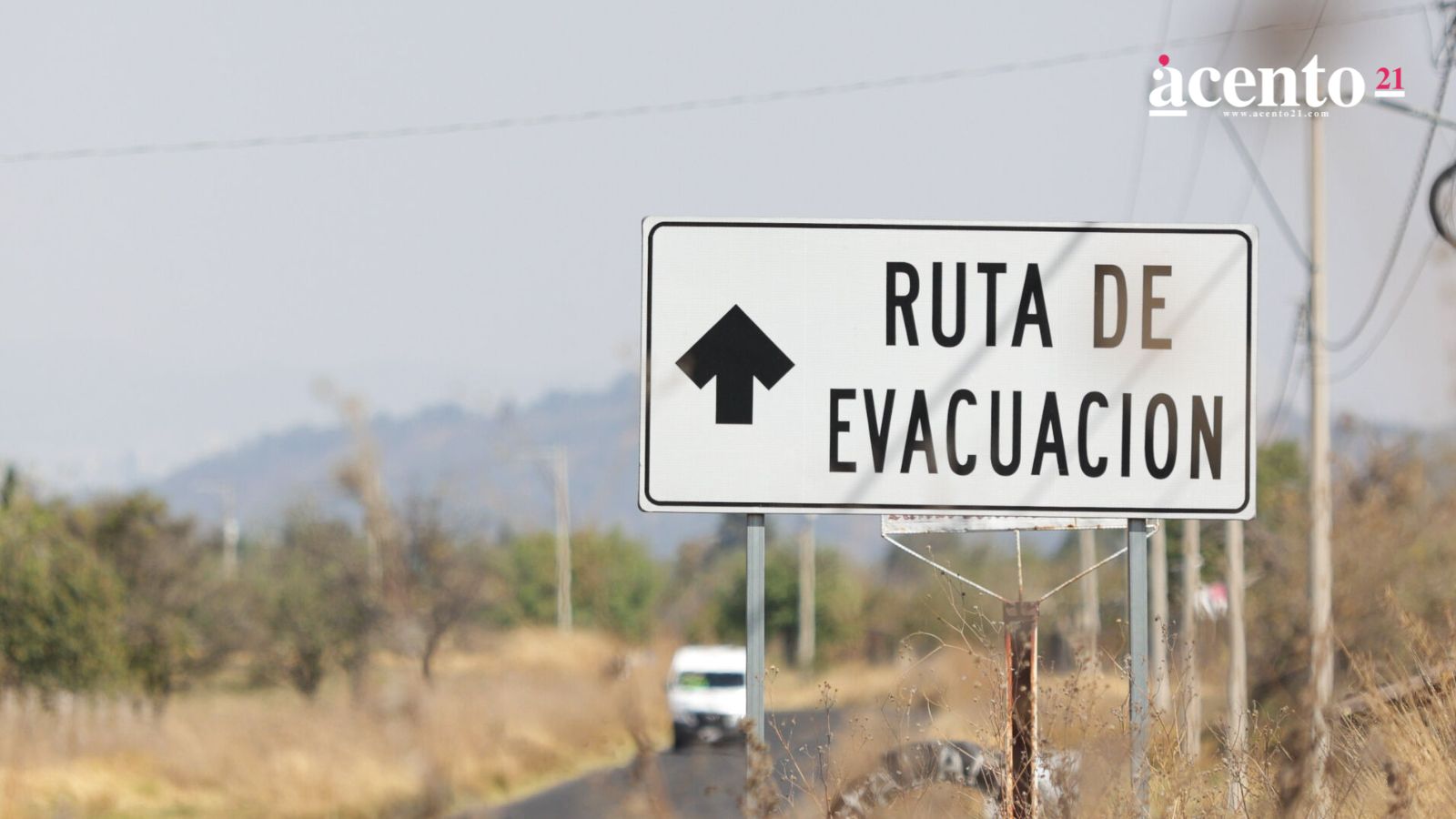Rutas de evacuación del volcán Popocatépetl dentro del plan estatal de bacheo