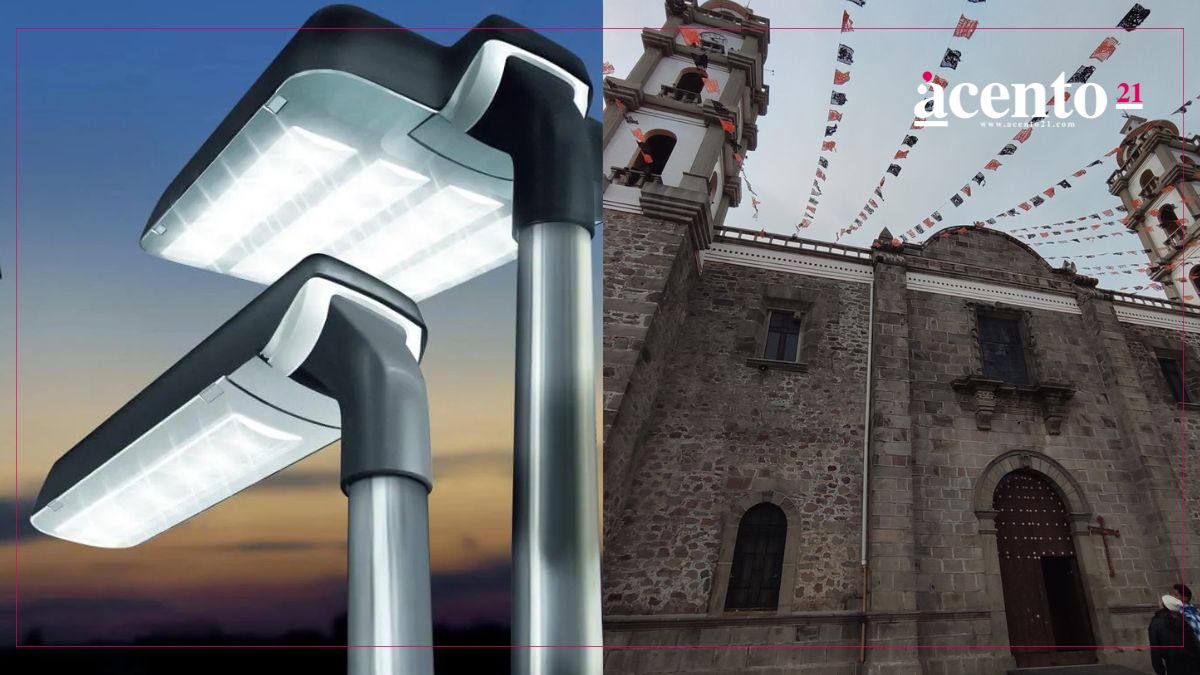 Canoa se convierte en primera junta auxiliar con 100% de alumbrado público LED