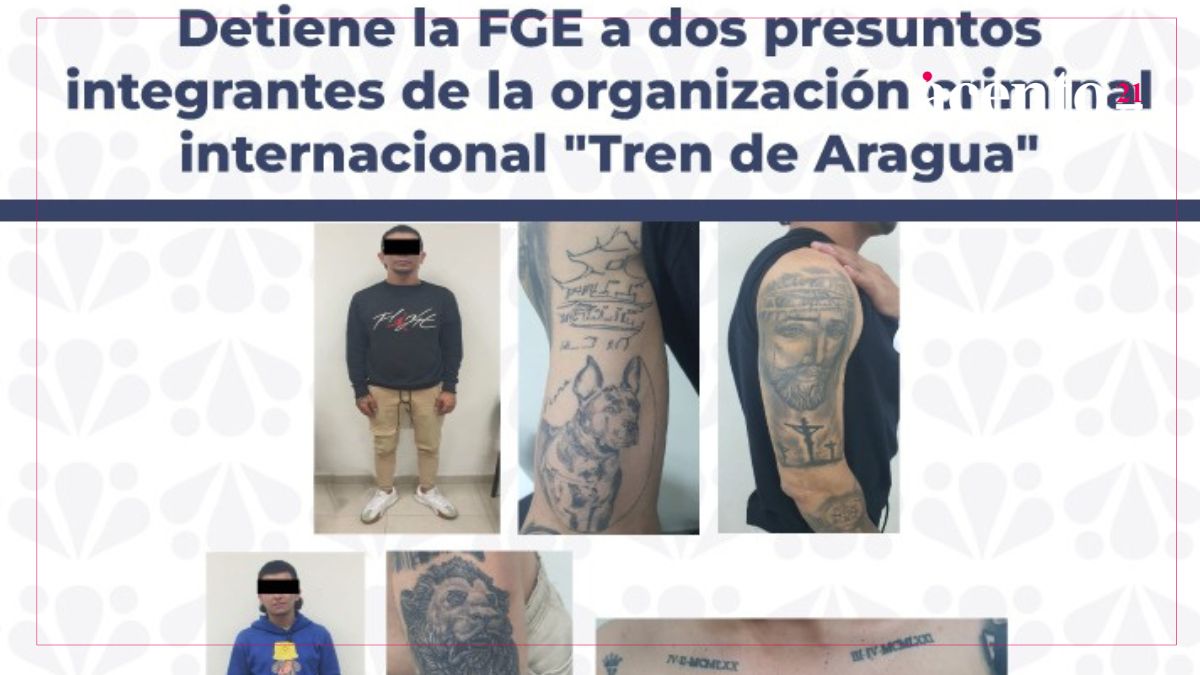 Detienen en Puebla capital a dos integrantes de la organización criminal 