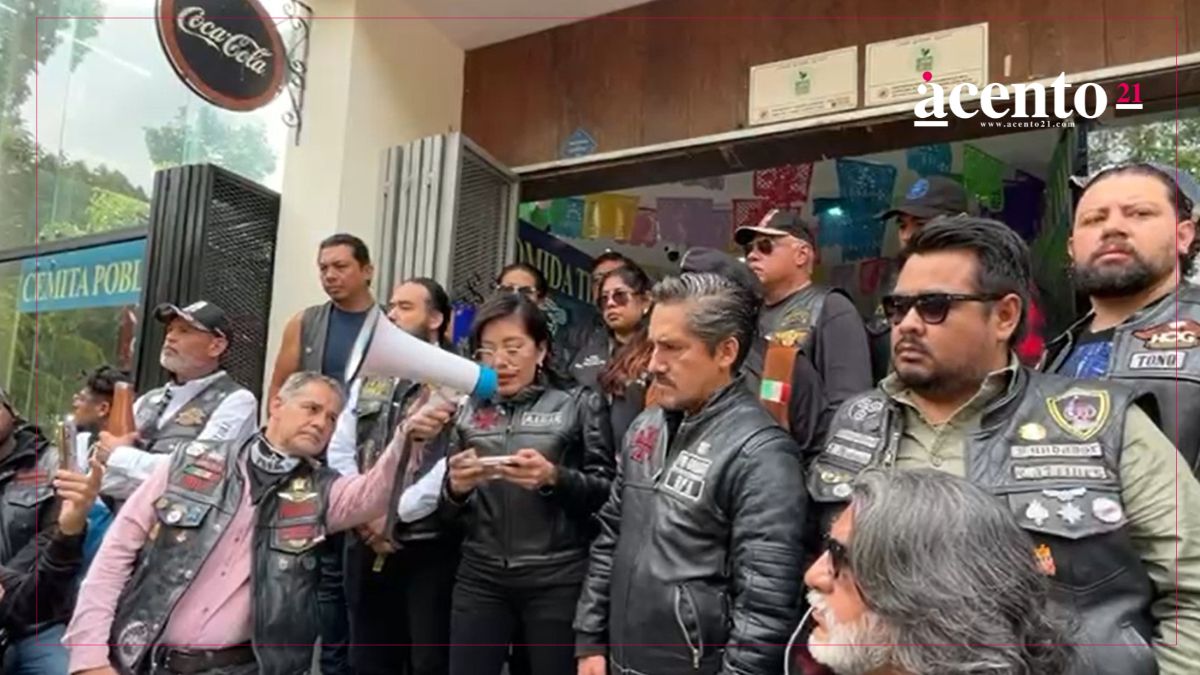 Bikers en Puebla mantiene rechazo a usar casco y chaleco con placa