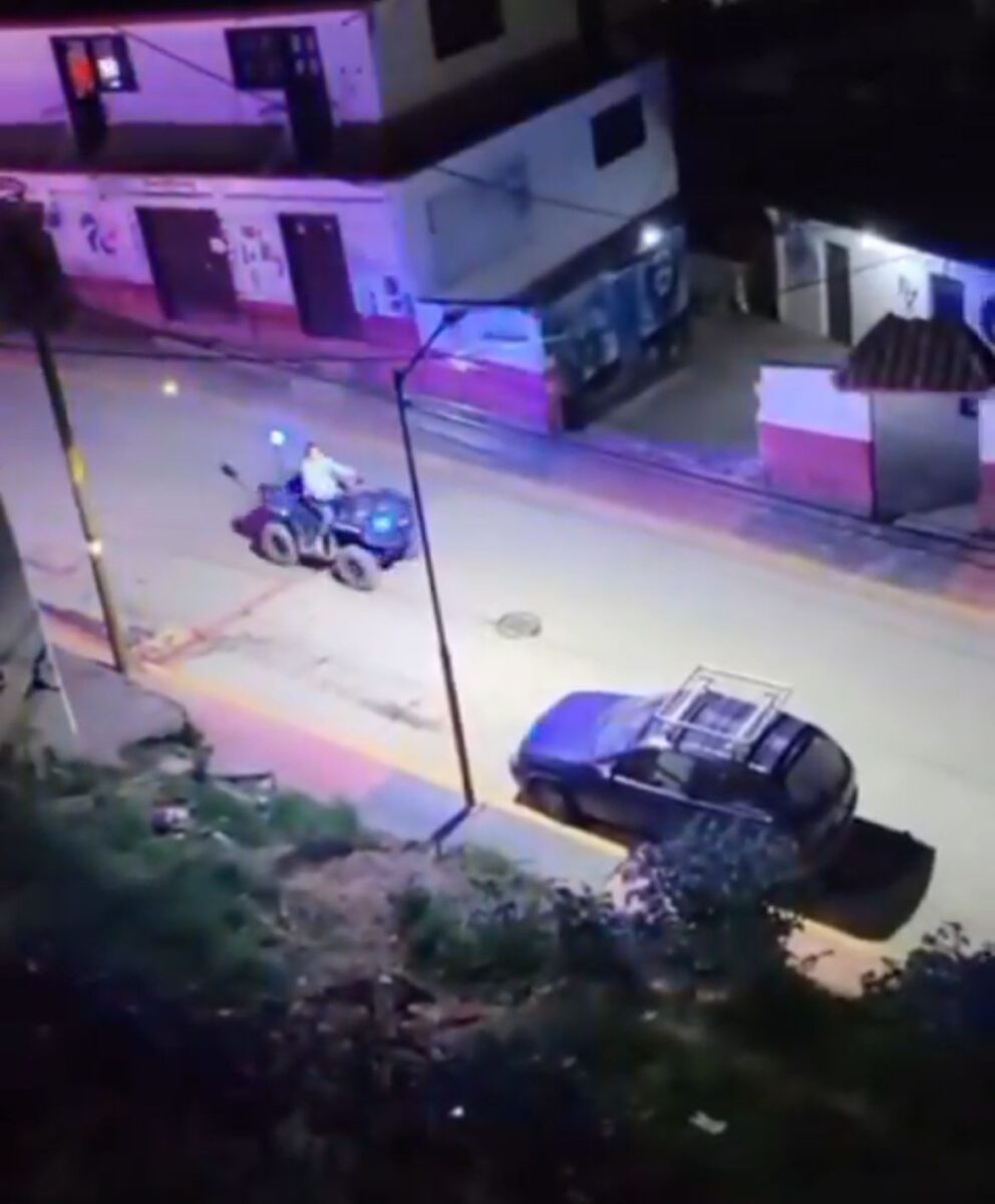 Mujer embarazada y ebria roba cuatrimoto de policía en Tetela de Ocampo