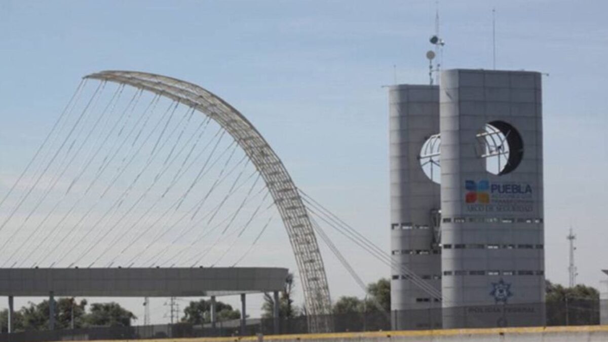 Arcos de Seguridad en Puebla se construyeron sin tecnología; serán equipados