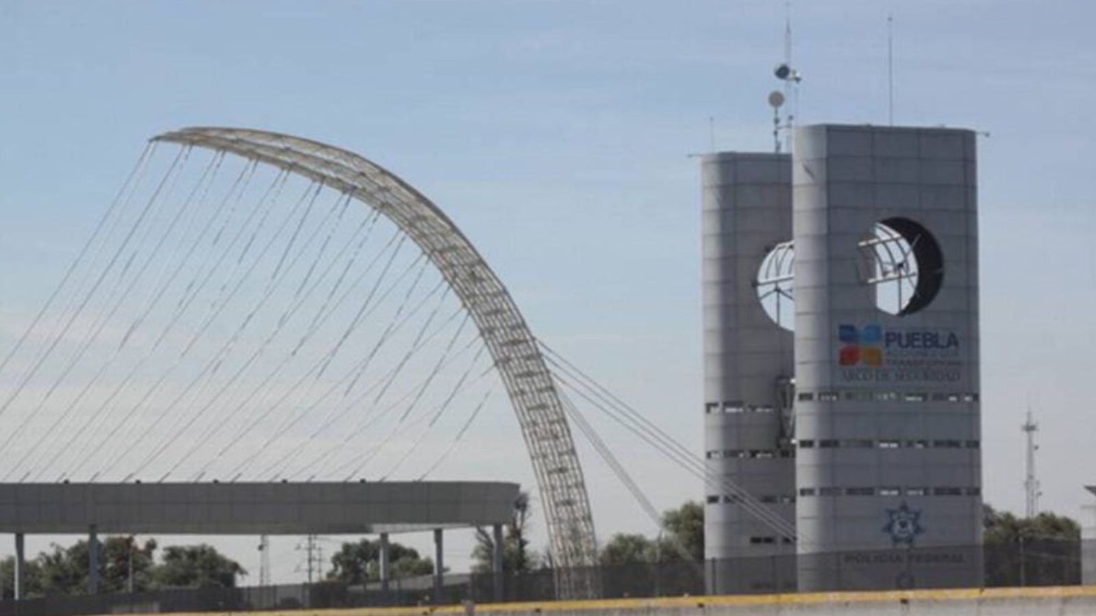 Arcos de Seguridad en Puebla se construyeron sin tecnología; serán equipados
