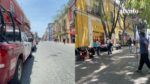 Así lucen las calles del Centro Histórico de Puebla sin ambulantes
