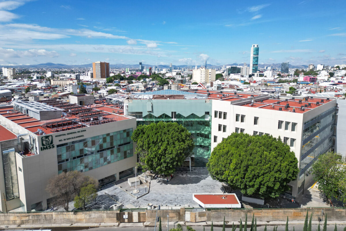 El Hospital de San Alejandro, que fue reconstruido tras el sismo del 19 de septiembre de 2017, contará con 180 camas, 37 consultorios y 6 quirófanos.