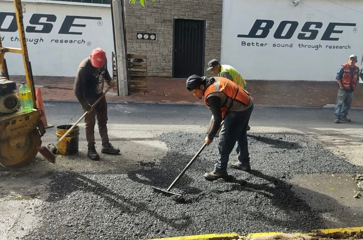 Bachetón Por Amor Puebla cubre más de 5 mil baches en un mes