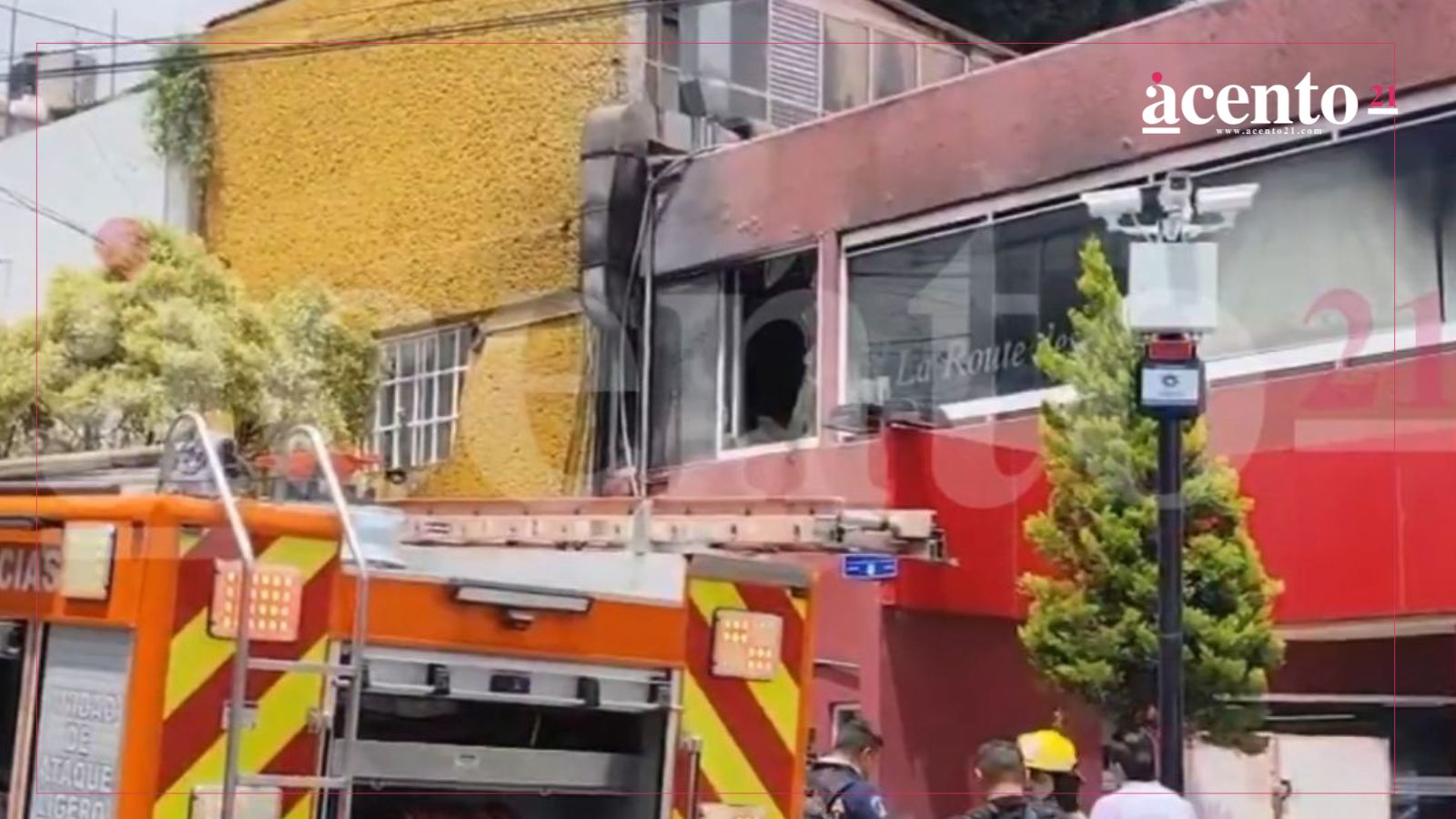 Corto circuito provocó conato de incendio en restaurante de La Paz