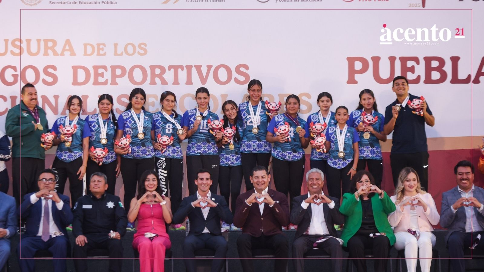 Clausuran los Juegos Deportivos Escolares Nacionales; Puebla hace historia con edición únic