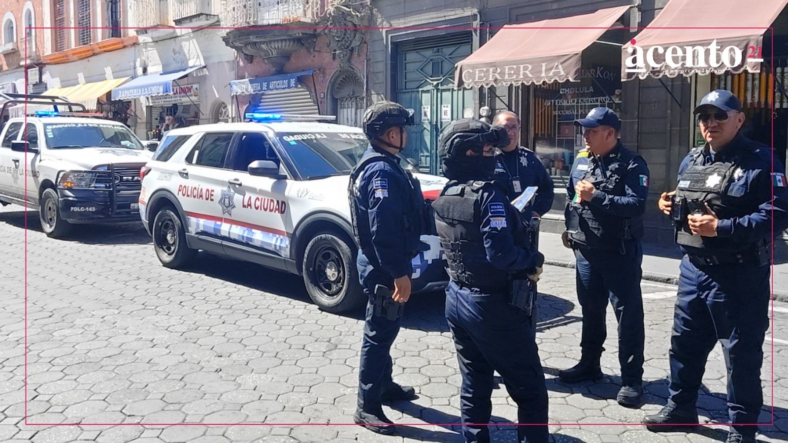 Operativo contra ambulantes del Centro Histórico de Puebla durará hasta fin de año