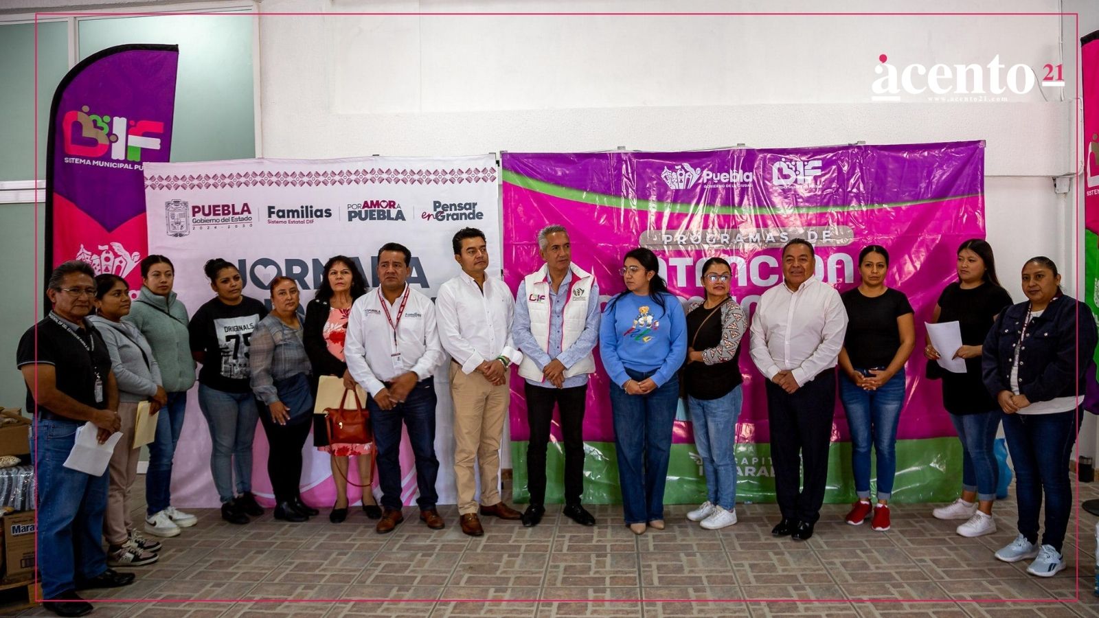 Entrega DIF Puebla Capital insumos alimentarios del programa “Desayunos Calientes”
