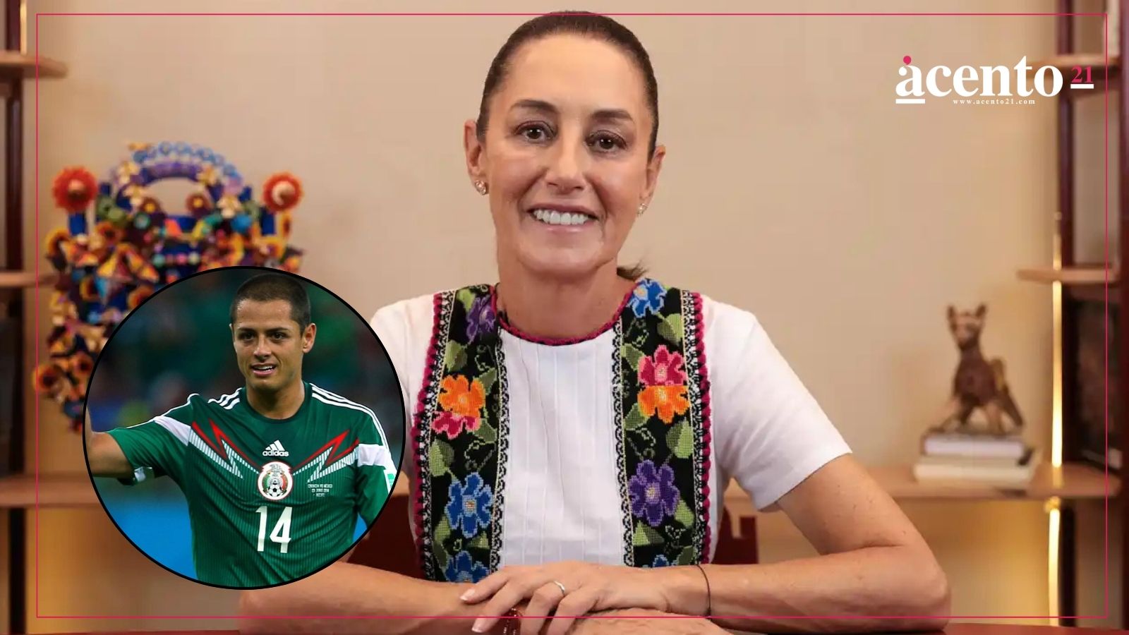 Sheinbaum califica de “muy machista” el comentario viral de “Chicharito” sobre roles de género