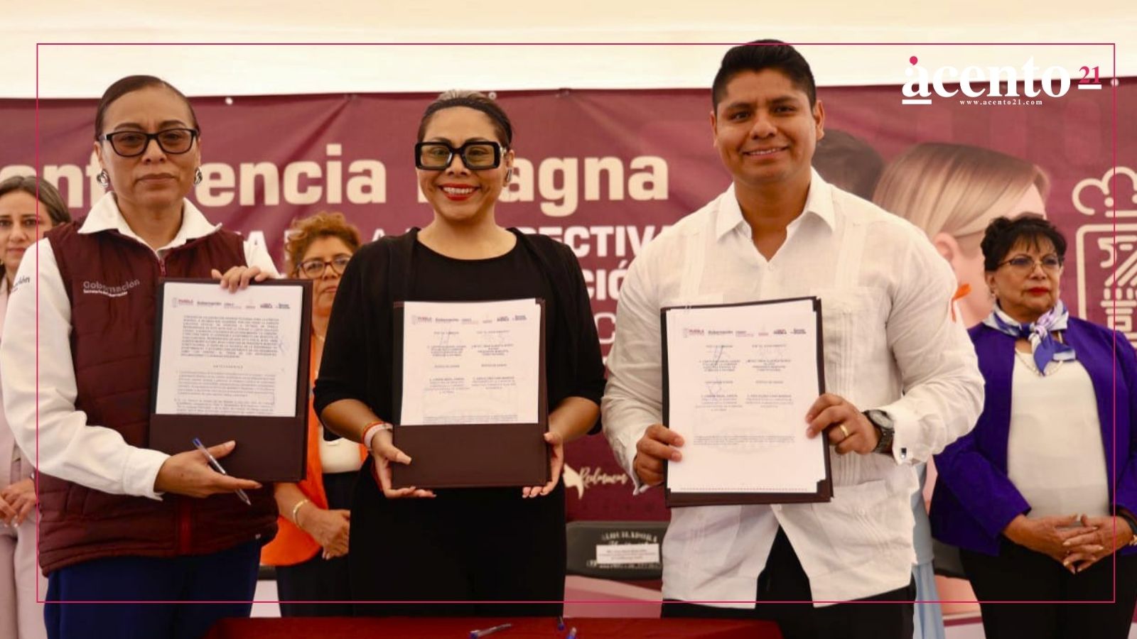 Recibe Omar Muñoz respaldo de asociaciones civiles por su compromiso contra la violencia de género