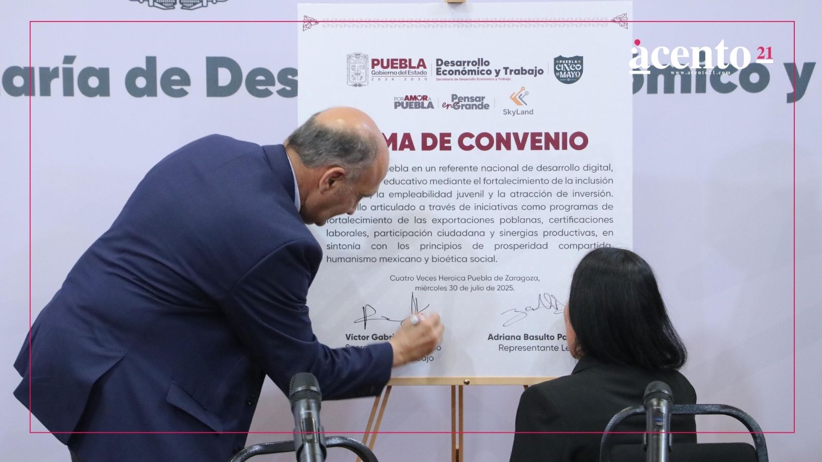 Sedetra firma convenio para apoyar proyectos de Universidad Tecnológica de Tecamachalco