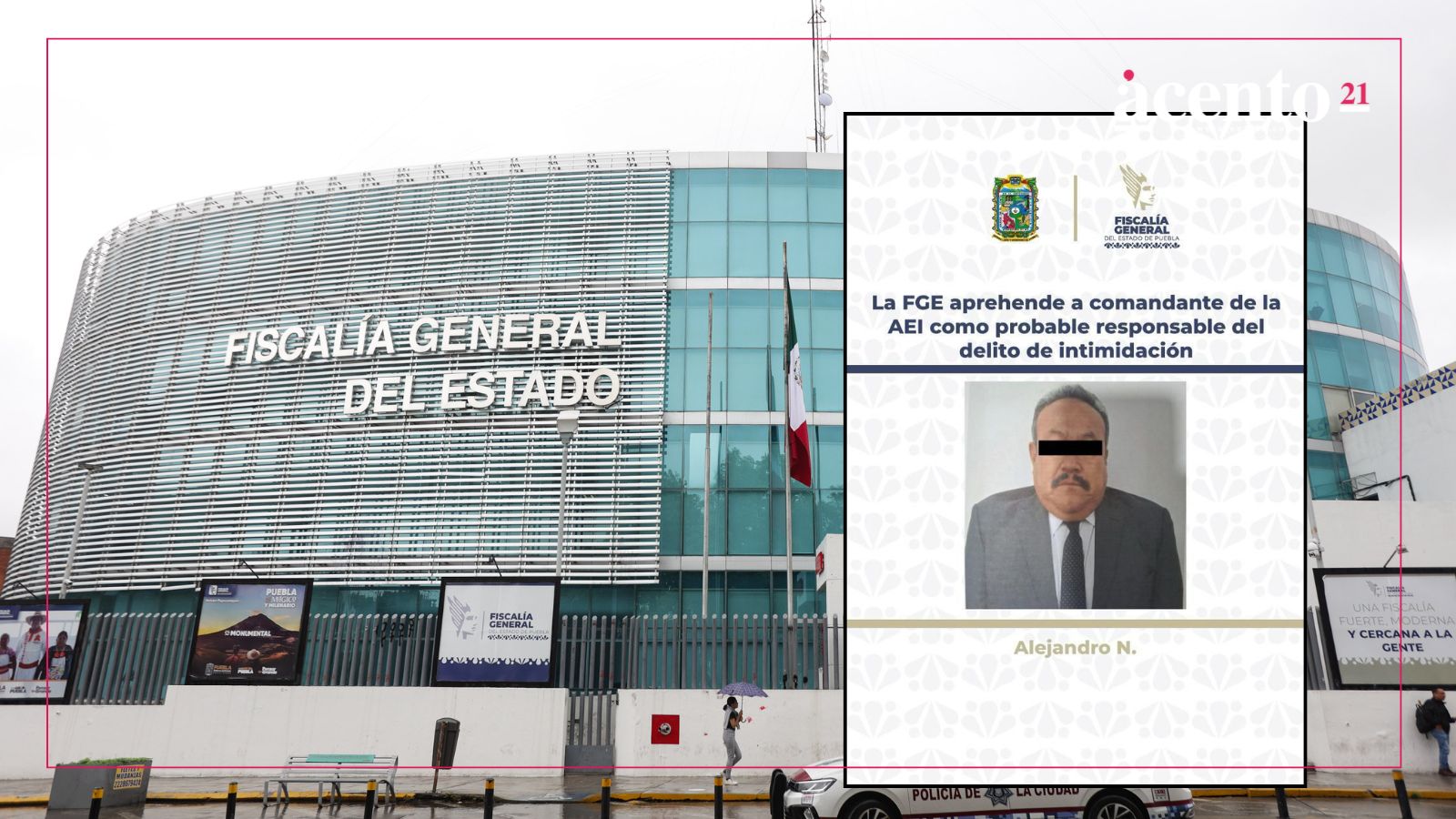 Detienen a comandante de Desaparición de Personas por amenazar a ciudadano y proteger a “El Patuleco”