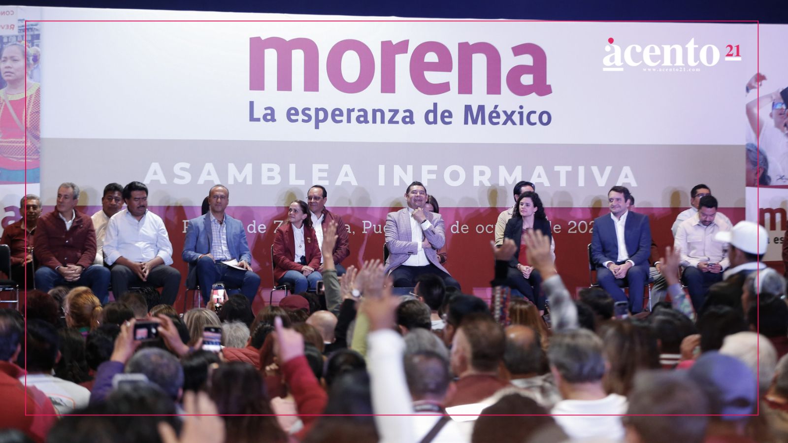 Conformarán más de 2 mil 700 comités seccionales de Morena en Puebla