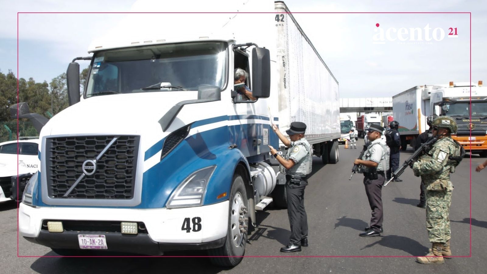 Continúan operativos interinstitucionales para la construcción de la paz en carreteras Continúan operativos interinstitucionales para la construcción de la paz en carreteras