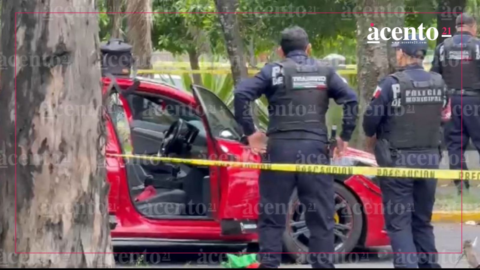 Conductor de un Jetta desata persecución policial que culminó en Prados Agua Azul