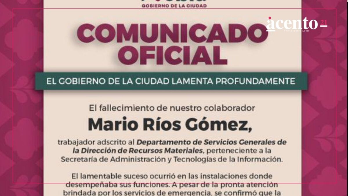 Muere trabajador del Ayuntamiento de Puebla de un paro cardiorrespiratorio