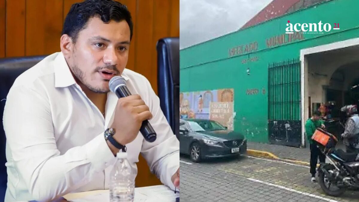 Síndico de San Pedro Cholula no denuncio penalmente violencia en el mercado Cosme del Razo