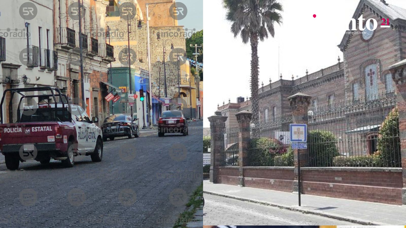 Sujetos armados asaltan a trabajadora del Hospital Christus Muguerza en pleno Centro Histórico de Puebla